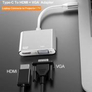 مبدل USB-C به HDMI/VGA
