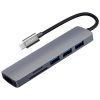 مبدل تایپ سی به HDMI/USB/TF