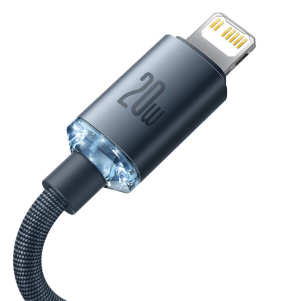 کابل تبدیل USB-C به لایتنینگ باسئوس مدل CAJY000201