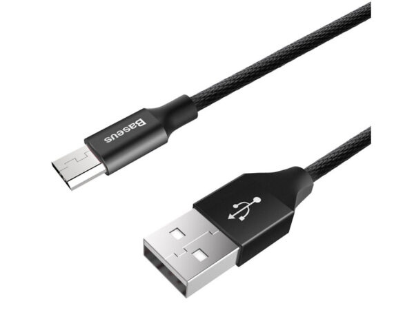 کابل USB به MicroUSB باسئوس مدل Yiven CAMYW-A01 طول 1 متر
