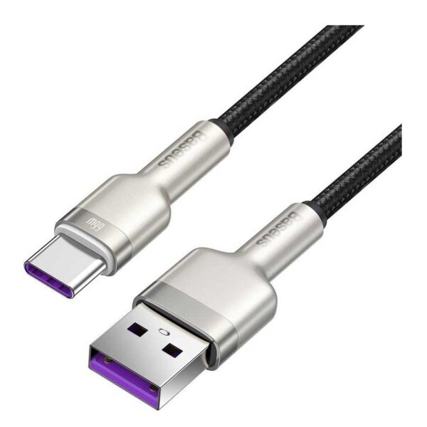 کابل USB به USB-C باسئوس مدل Cafule Series CAKF000001 66W طول 0.25 متر