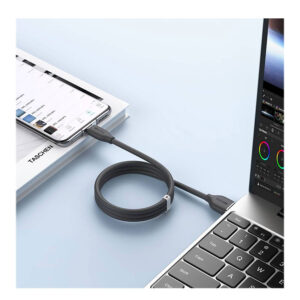 کابل USB به USB-C باسئوس مدل (100W) Jelly Liquid Silica Gel CAGD010001 طول 1.2 متر