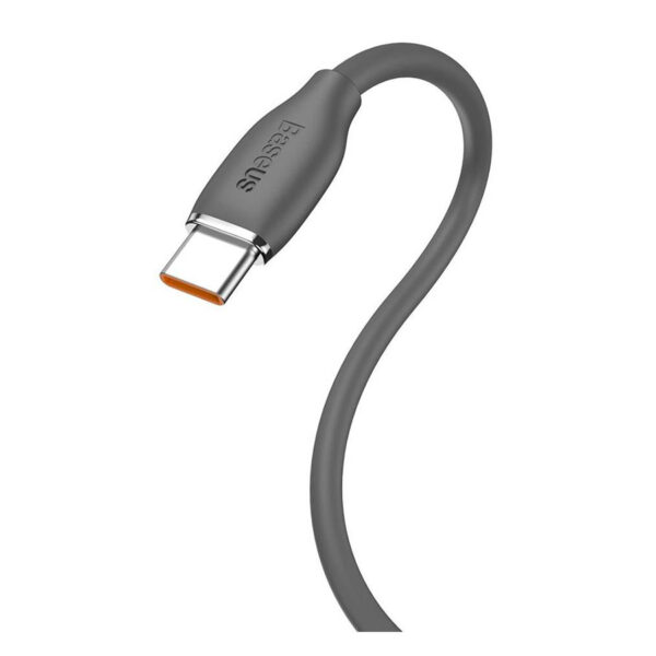 کابل USB به USB-C باسئوس مدل (100W) Jelly Liquid Silica Gel CAGD010001 طول 1.2 متر